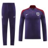 Angleterre Sweat d'Entraînement Quarter-Zip 2024-25 Marine Pour Homme